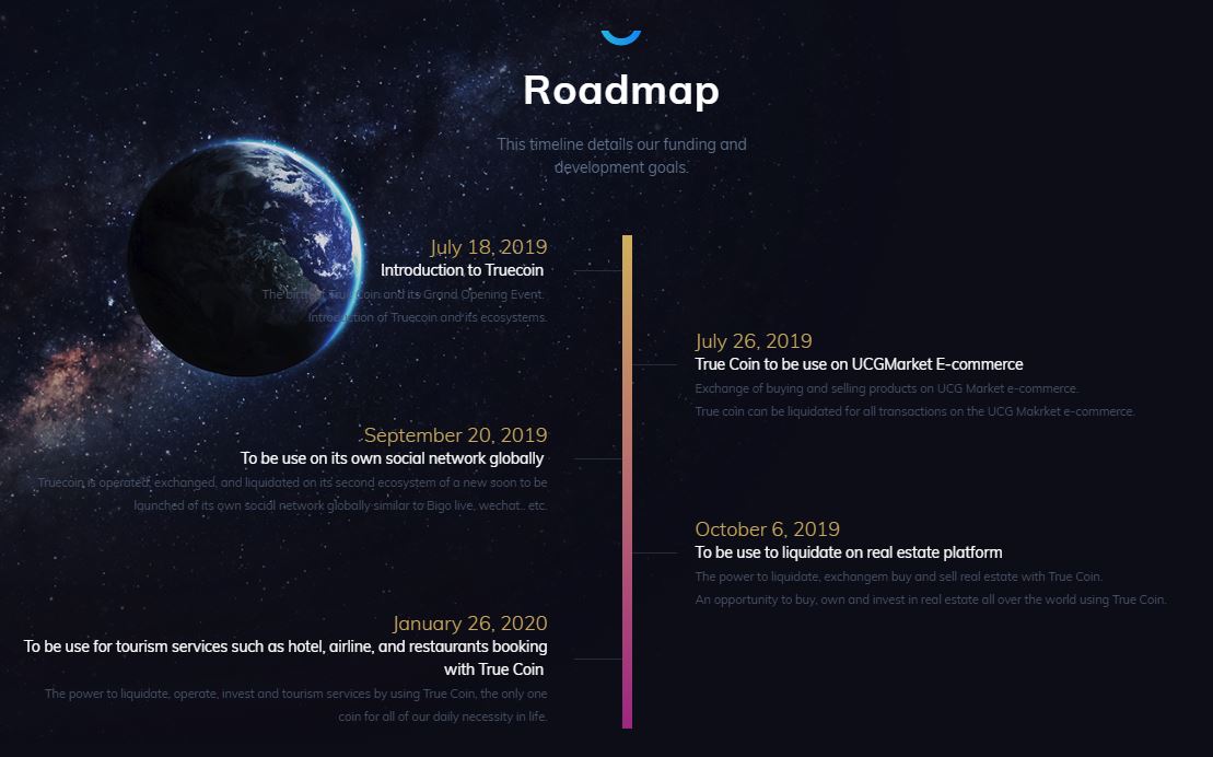 True Coin tweet media