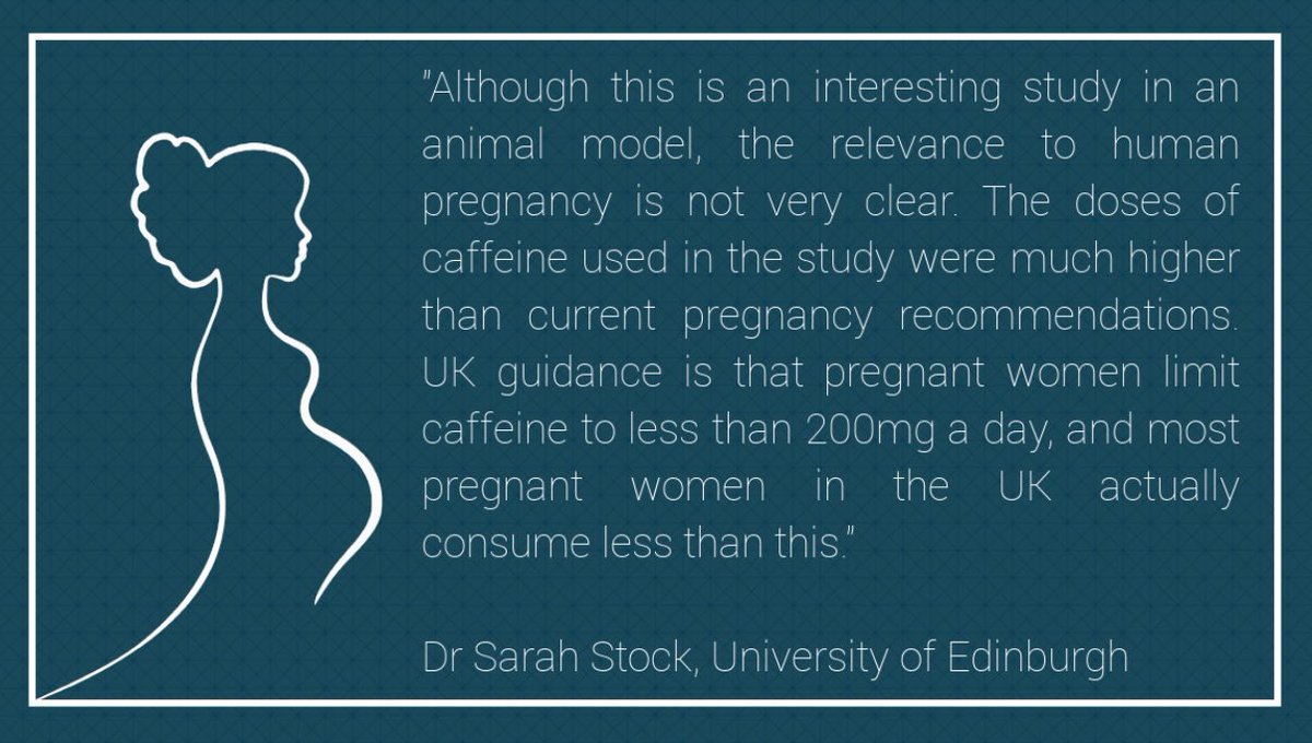 Headlines this morning reporting that too much coffee in pregnancy may harm a baby’s liver. ☕️☕️☕️🧐 
The study used rats who were given large quantities of caffeine. 

<a href="/sarahjestock/">Sarah Stock</a> put the findings in perspective for pregnant women in the UK.
