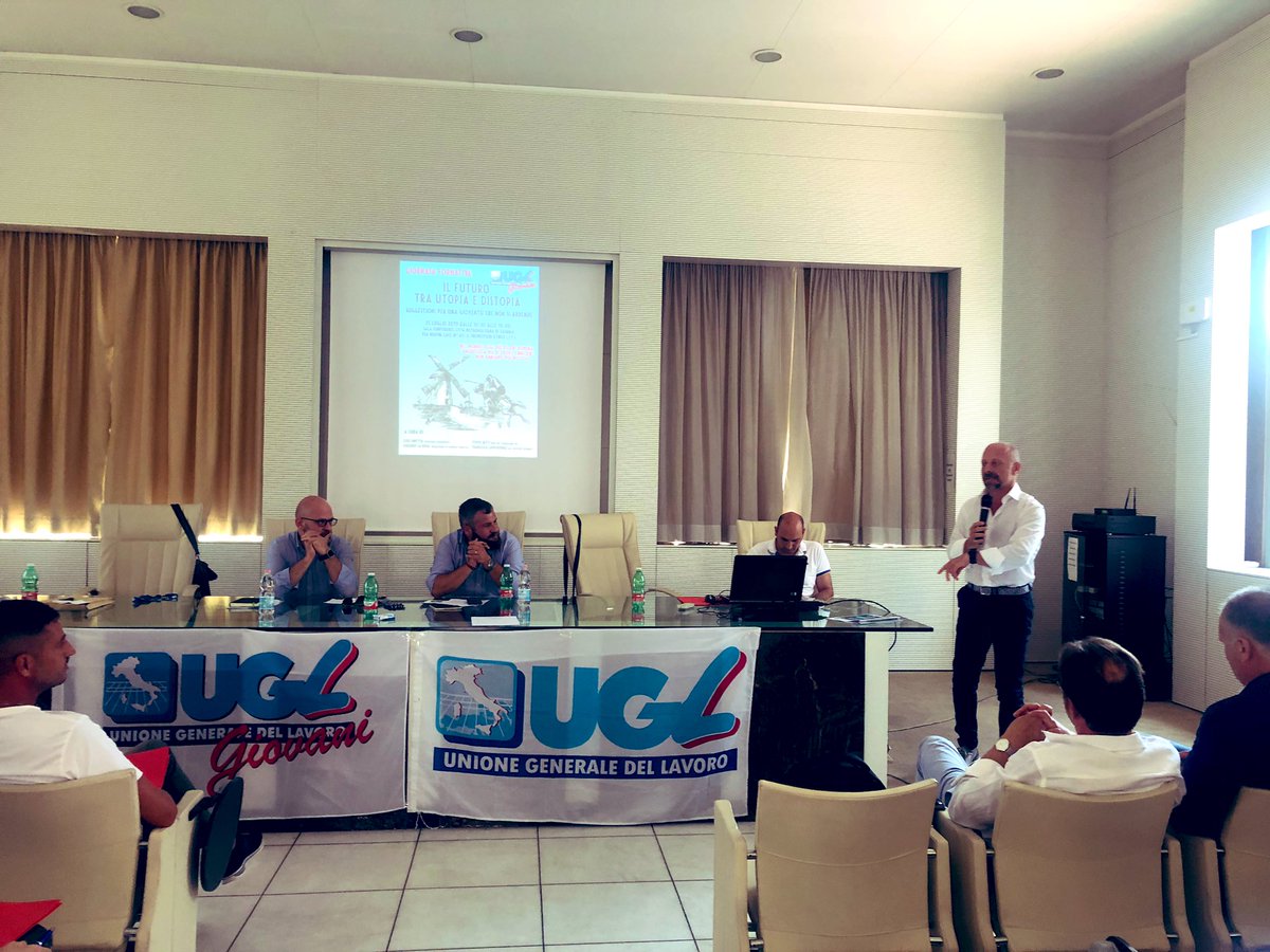 <a href="/UGLConf/">UGL Confederazione</a> ora il responsabile #formazione #ugl Fiovo Bitti racconta le radici del #sindacalismo #nazionale #catania #giovani
