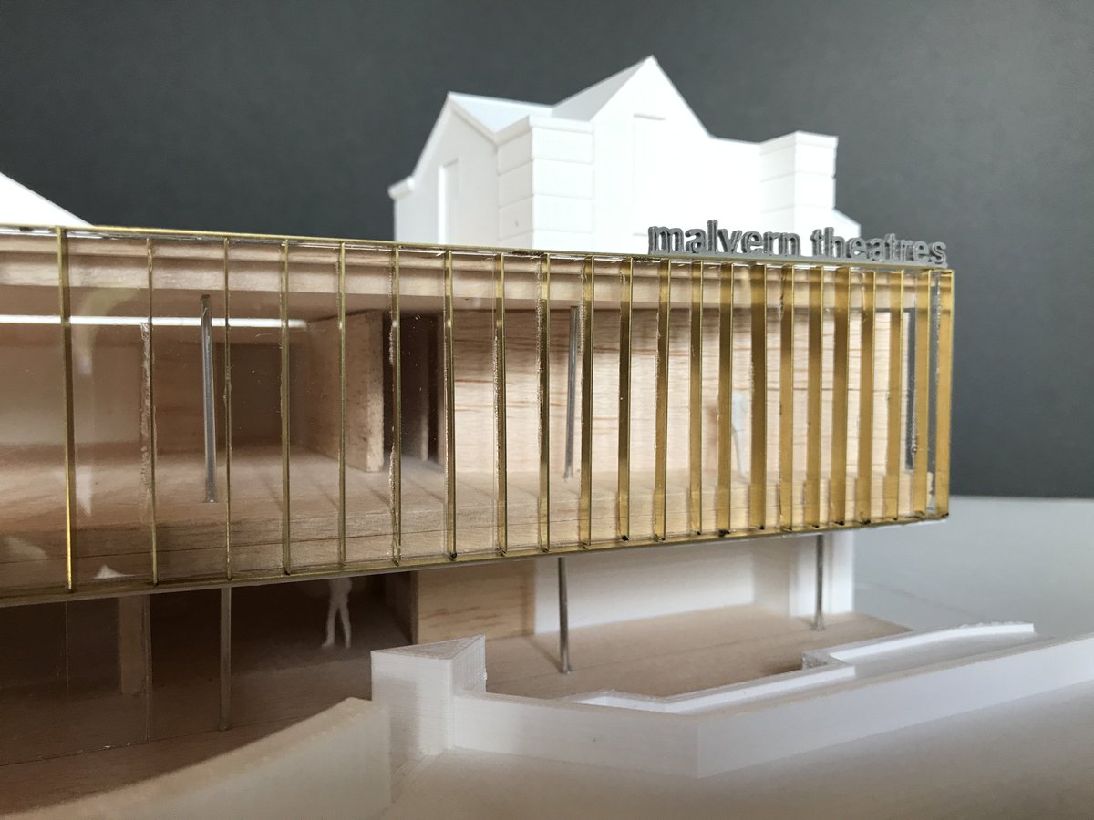 We are delighted that the scheme for Extensions to Malvern Theater was Approved at last night Planning Committee Meeting! #malvern #architecture #RIBA