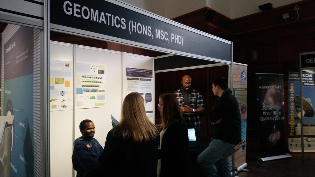 GeomaticsUCT's tweet image. Great to see our postgrad wowing the crowds at the PG Showcase in Sarah Baartman Hall. @UCTpostgrads #geomatics #surveying #gisc @UCT_news