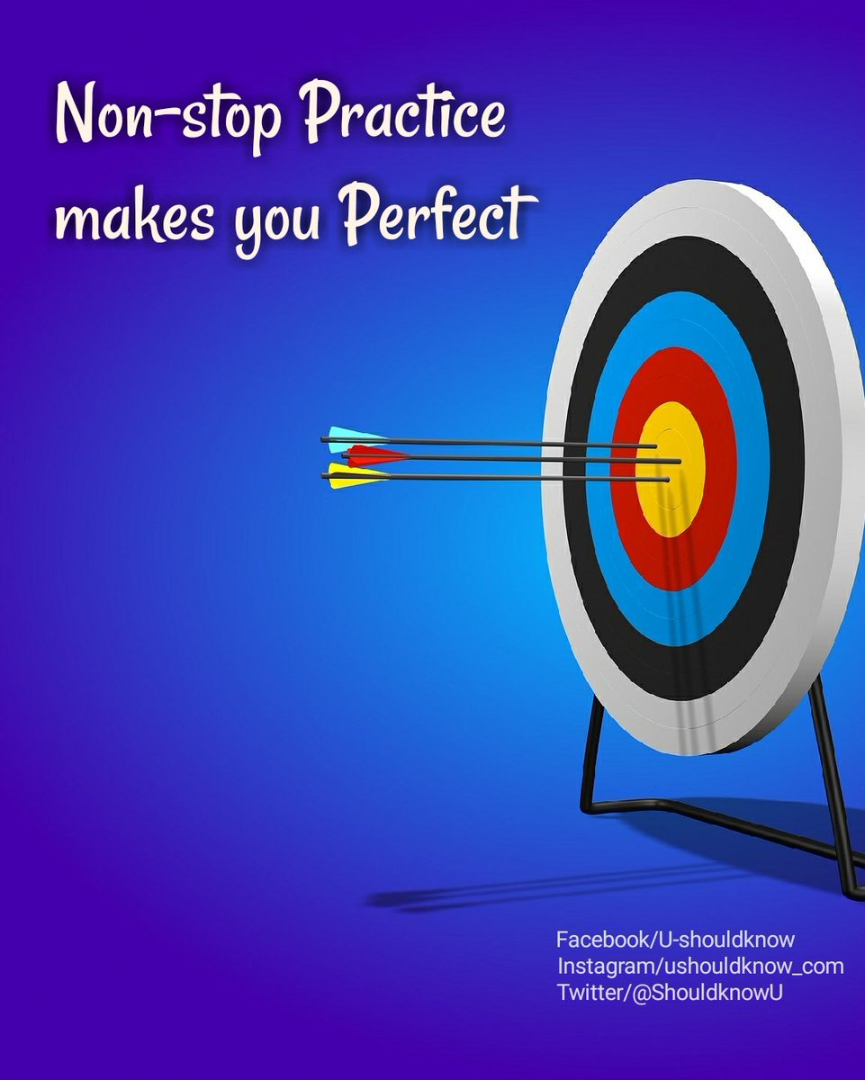 ShouldknowU's tweet photo. Non-stop Practice makes you Perfect
#enterpreneur #businessquotes #moneymaker #Leadership #enterpreneurship #businessmentor #inspirationalquotes #ushouldknow #practice #mindset #investor #starterpack #businessideas #start #mindfulness #meditation #success https://t.co/xUBxOXwD3F