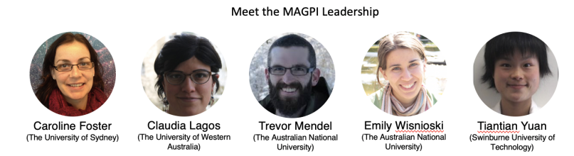 MagpiSurvey's tweet photo. Meet the MAGPI PIs - a group of Research Fellows in Australia spread across 4 Universities in the country :-). We are excited about our observations starting soon at @ESO VLT and cannot wait to show you how galaxies look in 3D at the middle ages of the Universe! https://t.co/Ee16PF6B6k