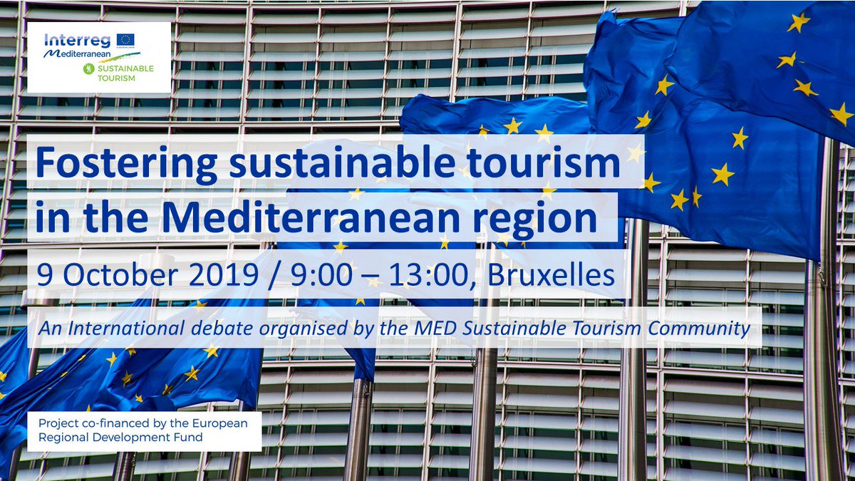 Gov4Tourism's tweet image. 📢 SAVE THE DATE  for the debate on "Fostering #SustainableTourism in the Mediterranean region"
📆 9 October 🌍 Brussels
👉 Registration and info here: sustainable-tourism.interreg-med.eu/news-events/ev…

@TurismeDIBA @panteion @adriaticionian1 @planbleu @unimed_network @ArcoLatino