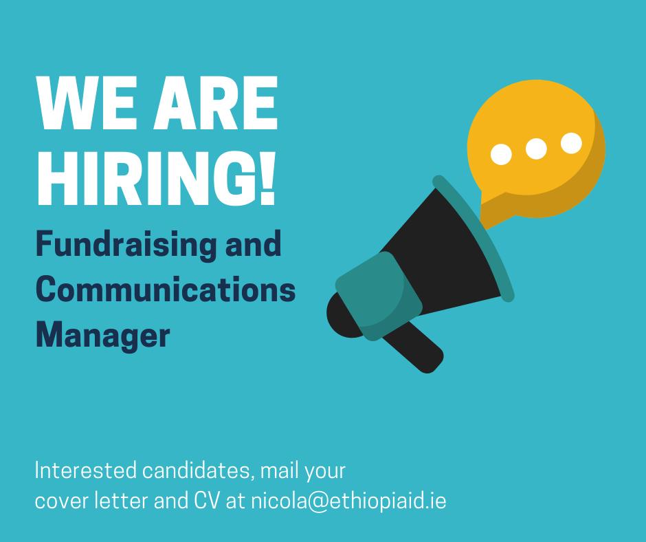 Ethiopiaid Ireland On Twitter Join Our Team We Are Looking For