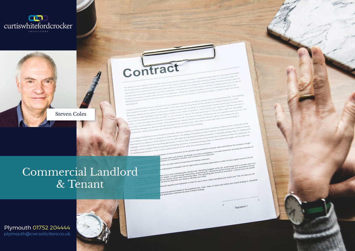 cwcsolicitors's tweet image. At Curtis Whiteford Crocker Solicitors we have been advising landlords and tenants in Plymouth for decades, so you can rely on our expert team to protect your assets and rights with clear and practical advice. #CWCStrongerTogether bit.ly/2fclXu7