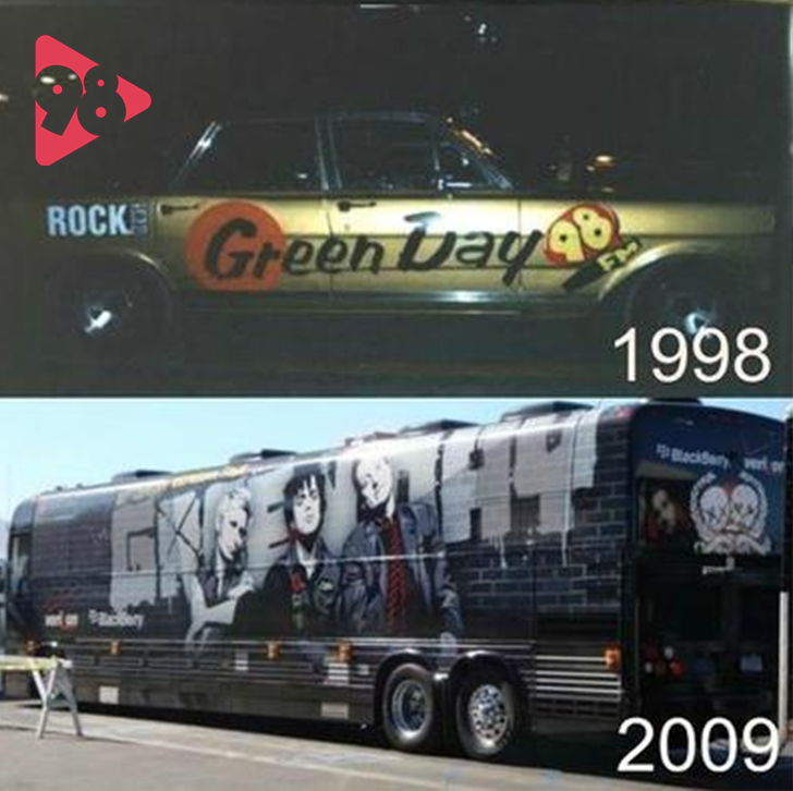 Rede98Oficial's tweet photo. O #TBT de hoje mata a gente de orgulho. O carro oficial dos caras do #GreenDay quando vieram pro Brasil em 1998 e em 2009. E teve post disso nos fã clubes por aí. @billyjoel @billietreemike #proundof https://t.co/mSDYhuorwR