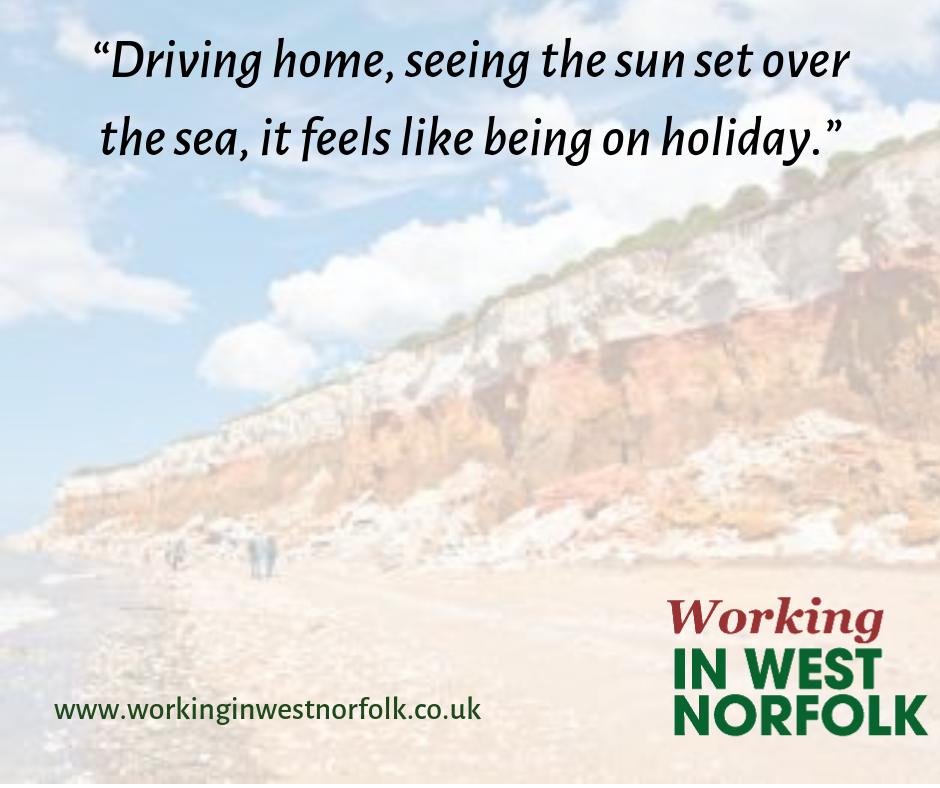 On a day like today, what could be nicer than heading to the beach after work?

You can in #westnorfolk.

Find your perfect role and a fantastic lifestyle here: workinginwestnorfolk.co.uk/vacancies/
#vacancies #landyourdreamjob #ThursdayThoughts #newjob #norfolk #recruitment #hiring #work