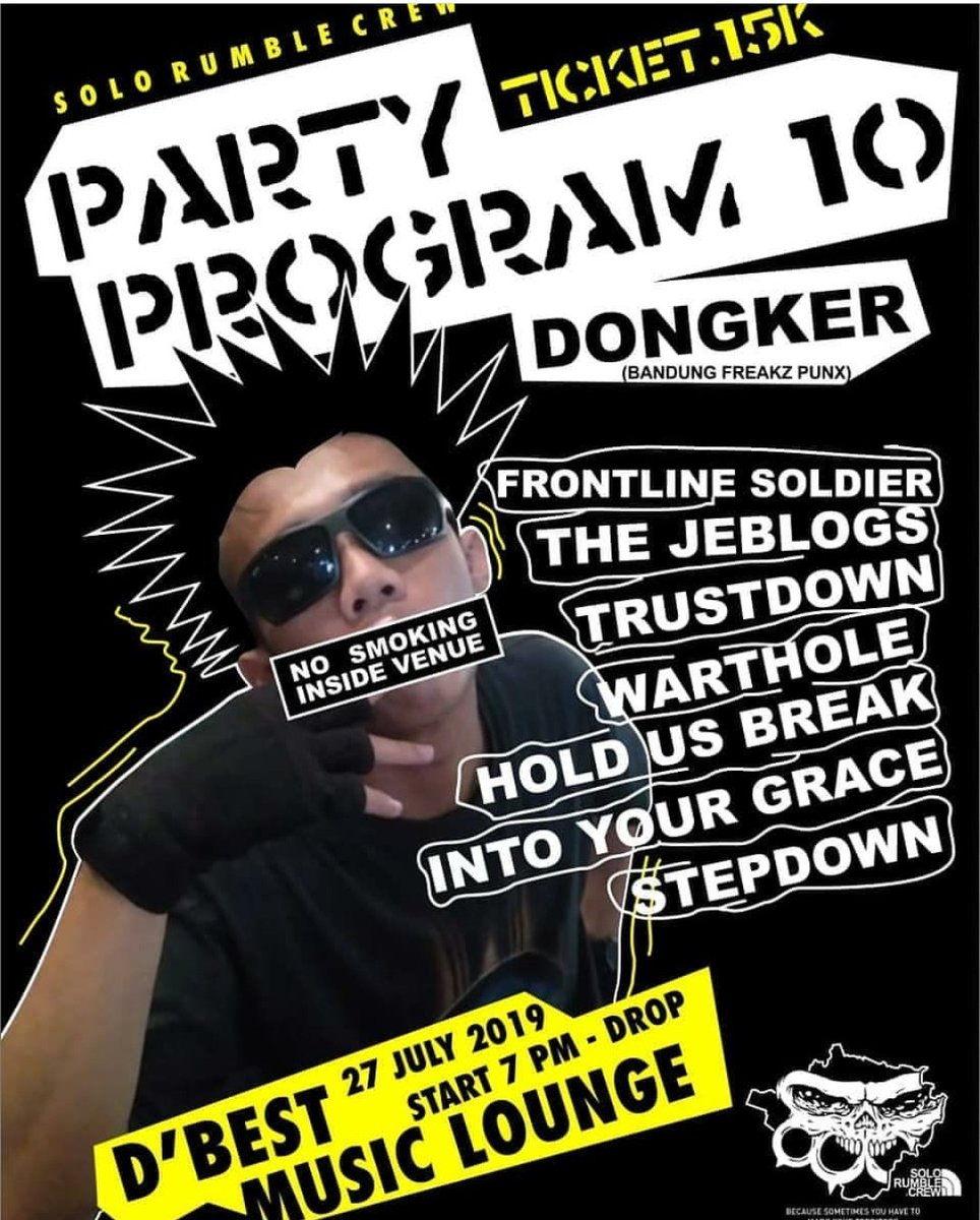 Yoh malem minggon gedrukan bareng <a href="/FSkin_/">FRONTLINE SOLDIER!!!</a> prenn, daripada ngebak-ngebaki dalan karo bleyer-bleyer 🕺