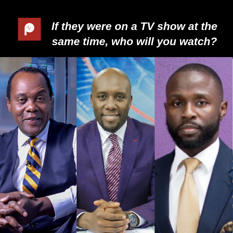 PulseLiveKenya's tweet photo. Whose TV show will you watch?🤔

RETWEET For Dennis Okari
LIKE for Jeff Koinange
COMMENT for Allan Namu https://t.co/bZwDigkfFR