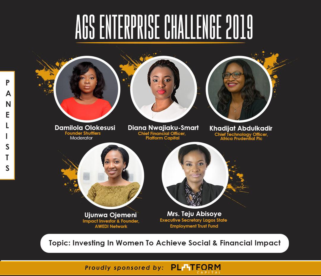 WomanDigital's tweet photo. Yesterday, our founder and CEO, @K_hadi8 was at the AGS Enterprise Challenge, alongside some amazing women, dishing out wisdom about Women, Entrepreneurship and Technology. She'll also be at #TEFforum2019 this weekend.
#DigitalAfricanWoman #AGSTribe
#womenintech #techpreneur https://t.co/JTa68lalgw