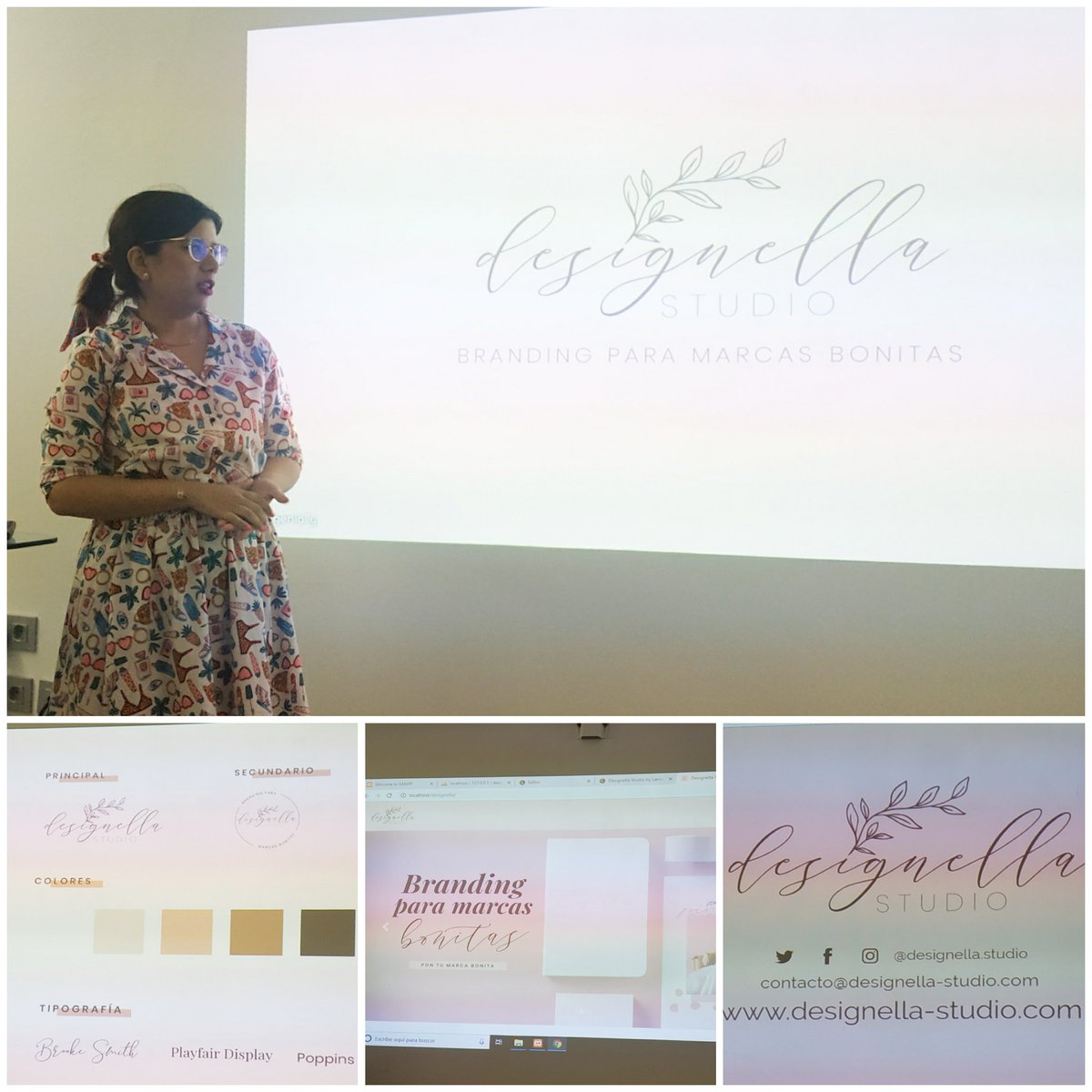 NettDigital's tweet photo. Continuamos disfrutando de las presentaciones #Proyecto360 #MasterMPD de nuestros #TalentosDigitales. @designella_ con su proyecto de #MarcaPersonal al igual que @TheTrendGaze, @KatiaHerreraN  con @sunseekers_sg y @FraileMarian con uno de nuestros proyectos #OfertasDeEmpleo 👏👏 https://t.co/7vUw97uzmI