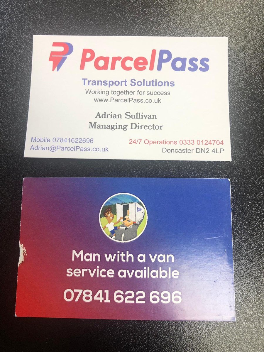 Happy Birthday to ParcelPass Transport, 2 today!🎉#doncasterisgreat #wearedoncaster #southyorkshirebusiness #weareDN
