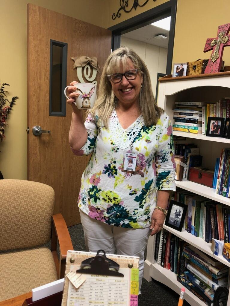 mjhsbears's tweet photo. MJH has the best registrar ever! Thank you for all you do Mrs. Hooton! #bearstrong https://t.co/po9WY9F9Vy