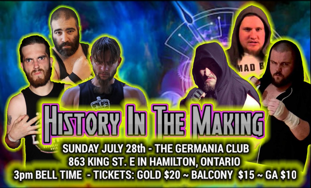 Sunday - <a href="/NSWisBACK/">New School Wrestling</a> at <a href="/GermaniaClub/">Germania Club</a>

🔥 NO DQ 6-MAN TAG 🔥

<a href="/EmpireTagTeam/">Empire</a> &amp; @MarkShaw20098 team for one night only!