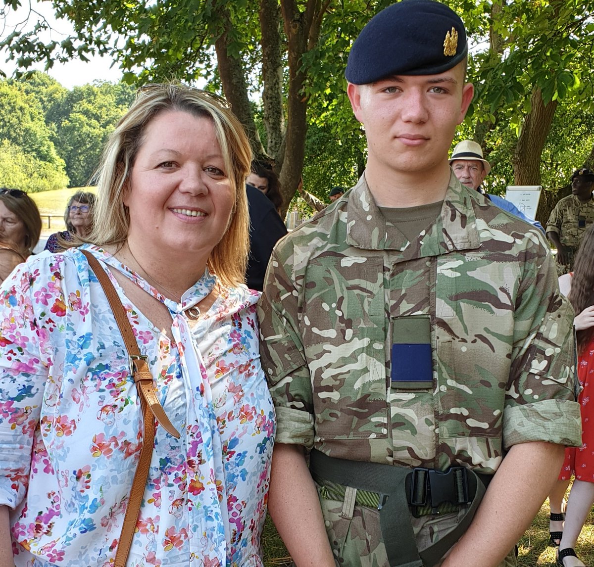 So proud of my boy #BritishArmy #FamiliesDay