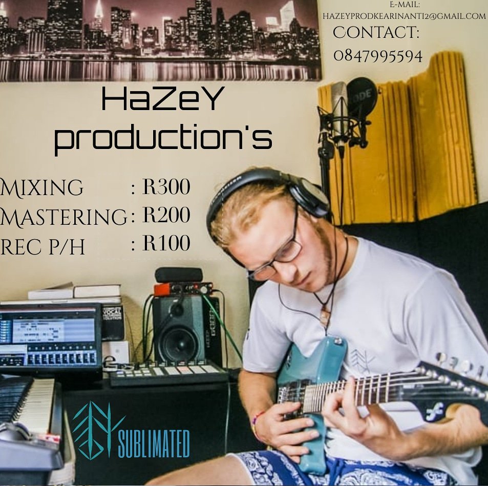 Hazeyprod's tweet photo. Need studio time !¡! @Hazeyprod is running some nxa special's !!!
Contact - 0847995594 (whatsapp)
Email: hazeyprod011@gmail.com https://t.co/00cLBKi3fp