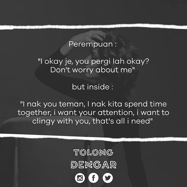 Tolongdengar On Twitter Kenapa Perempuan Ni Hati Cakap Lain Mulut Cakap Lain Tolongdengar Td Tag Sahabat Anda Https T Co Stdwpwuagy Twitter