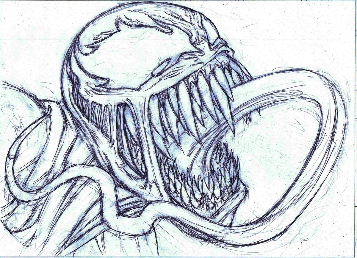 Ututu ヴェノム Venom ヴェノム Marvel イラスト