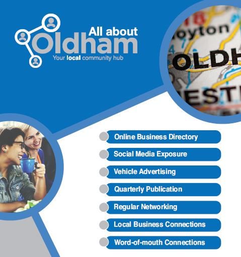 allaboutoldham's tweet photo. We've got many avenues of local exposure that will suit your business!
Get in touch to see how we can connect you with other like minded businesses and get your brand out there! https://t.co/dHxYDI4xF2 #beconneted #oldham #oldhamhour https://t.co/qrmZ2VrYg6