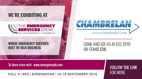Please come &amp; meet the team at Chambrelan UK for the 
<a href="/emergencyukshow/">The Emergency Services Show</a>  -The Emergency Services Show,18-19th September <a href="/thenec/">The NEC</a> Free visitor entry,parking &amp; a huge range of exhibitors, please follow the link for more information eventdata.uk/Visitor/TheEme… #ESS2019 #ThursdayThoughts