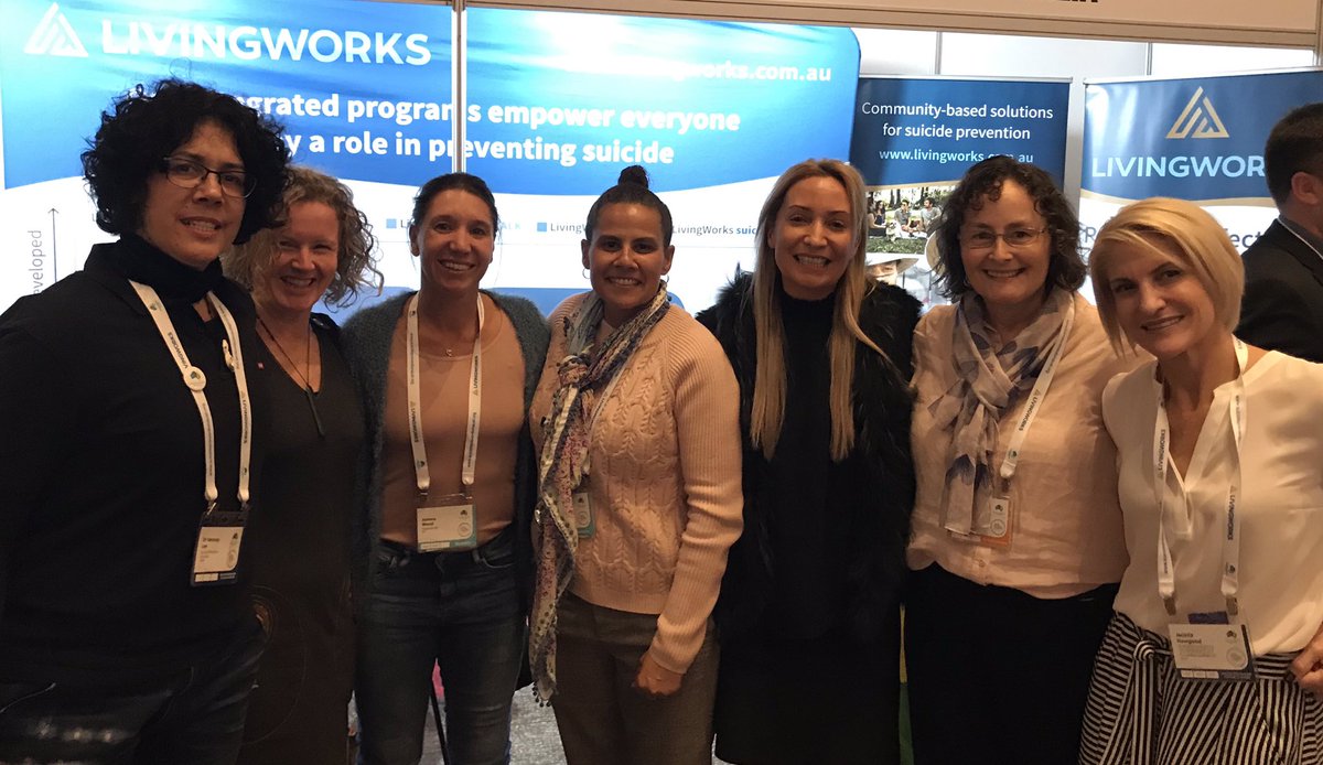 AlysColeKing's tweet photo. Thank you @SuicidePrevAU for a stunning #NSPC19 Conference. Have connected with so many truly wonderful people including @4_MentalHealth_ Australian @Connectwpeople family from SAustralia & Tasmania & new future ones 😉Special thanks to @MHResearchUniSA @ajkclay & all tagged ❤️🙏🏼 https://t.co/xnn3nroLNf