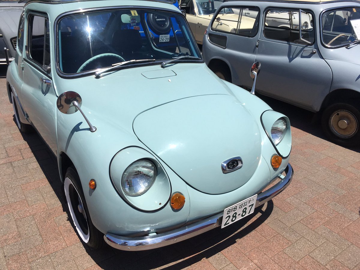 二流整備士 With Jzx81 Twitterissa ボクが高校生の時 先生が乗ってたスバル360 懐かしいクルマ スバル 富士重工 てんとう虫 旧車 懐かしい レトロ 360cc 軽自動車 軽四 昭和 ヤング Ss 白ナンバー