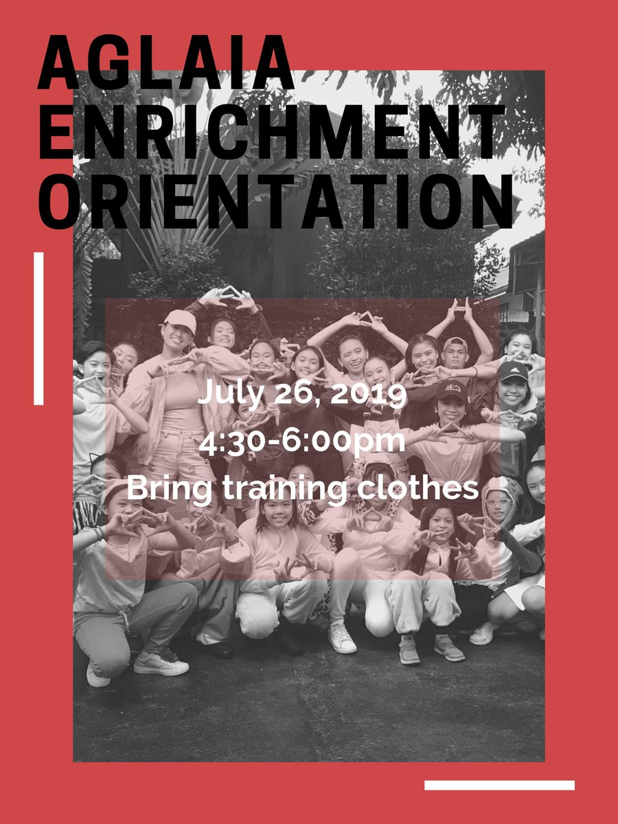 SHSAglaia's tweet photo. ATTENTION
We are finally back with the enrichment program for this school year. Grab the opportunity to learn and hone your dancing skills and be part of our family.

It is OPEN FOR ALL meaning you do not have to be part of the dance club to join.

Can't wait to see y'all there! https://t.co/VUGTfLDF6V