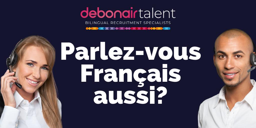 Do you speak French? Are you based in Lancashire and looking for Customer Service roles? #BeDebonair #bilingual #recruitment debonairlanguages.com/job-board/