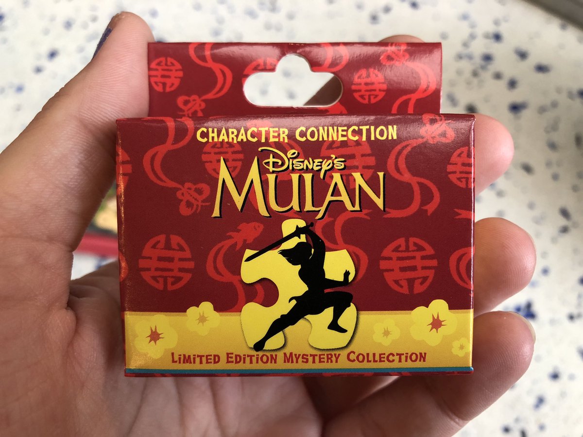 2019 Disney Mystery Character Connection PING Mulan Puzzle Pin LE900