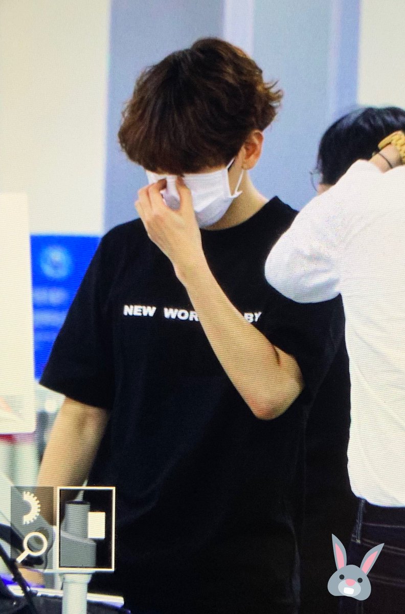 Baekhyun has wore this new baby world shirt twice in last month which is made newly to show support for equality between men and women