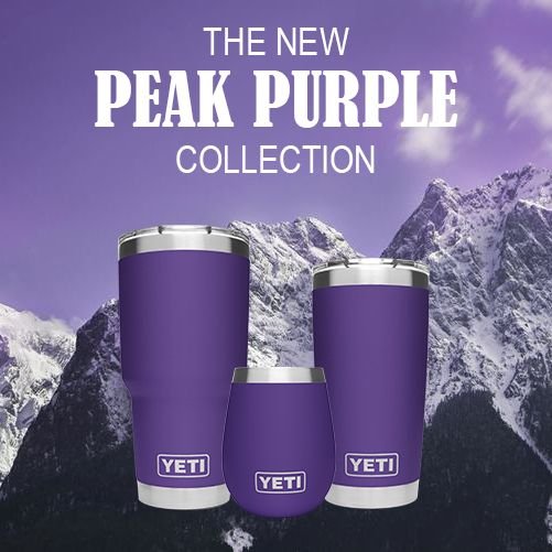 yeti peak purple collection