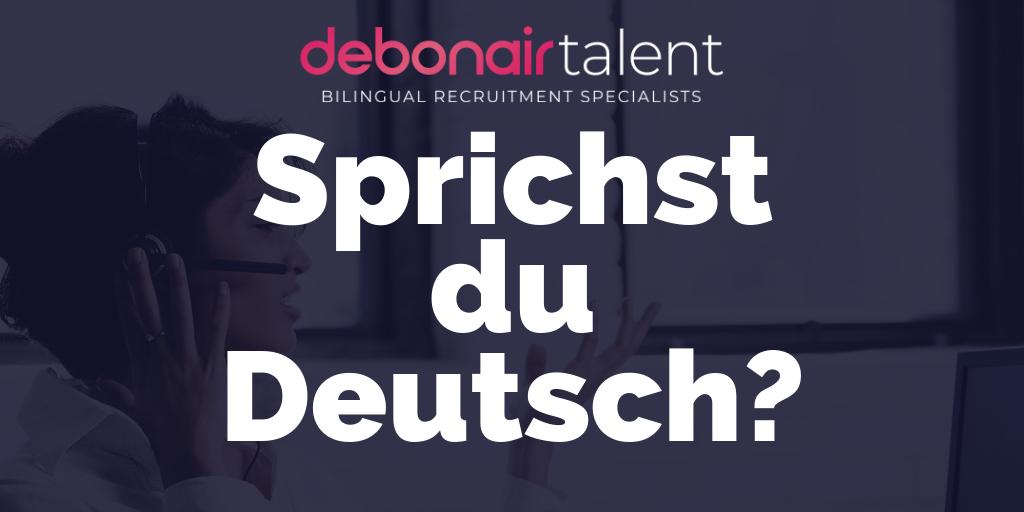 Do you speak German? Are you based in Lancashire and looking for Customer Service roles? #BeDebonair #bilingual #recruitment debonairlanguages.com/job-board/