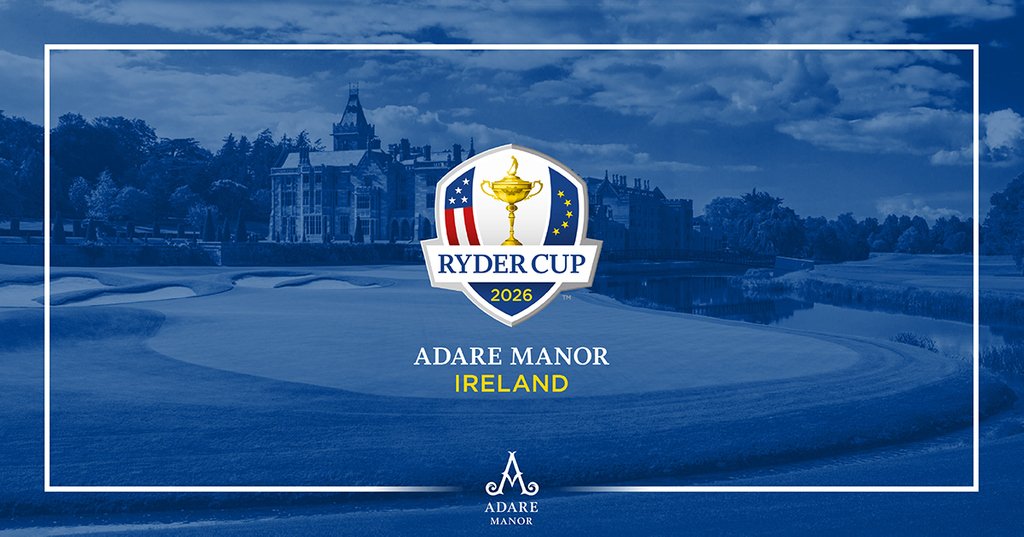 Today our dreams come true. bit.ly/2Yk4LGI

#RC2026 #RyderCup #AdareManor2026 #BeyondEverything