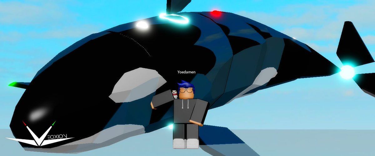 Yoedamen On Twitter Just A Pic Of The Owner Of Vecxion And It S Mascot Willy Robloxdev Roblox Scifi Animal Orca Futuristic 3dmodeling Sea Aviation I M Actually Quite Amaze By The Neon Effects - roblox killer whale