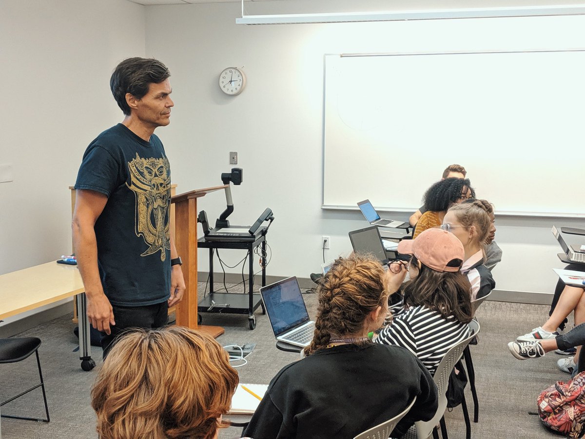 Yesterday’s highlights: a lecture by Stein Bjelland on the future of the streaming economy, and a trip to see Dear Evan Hansen on Broadway!