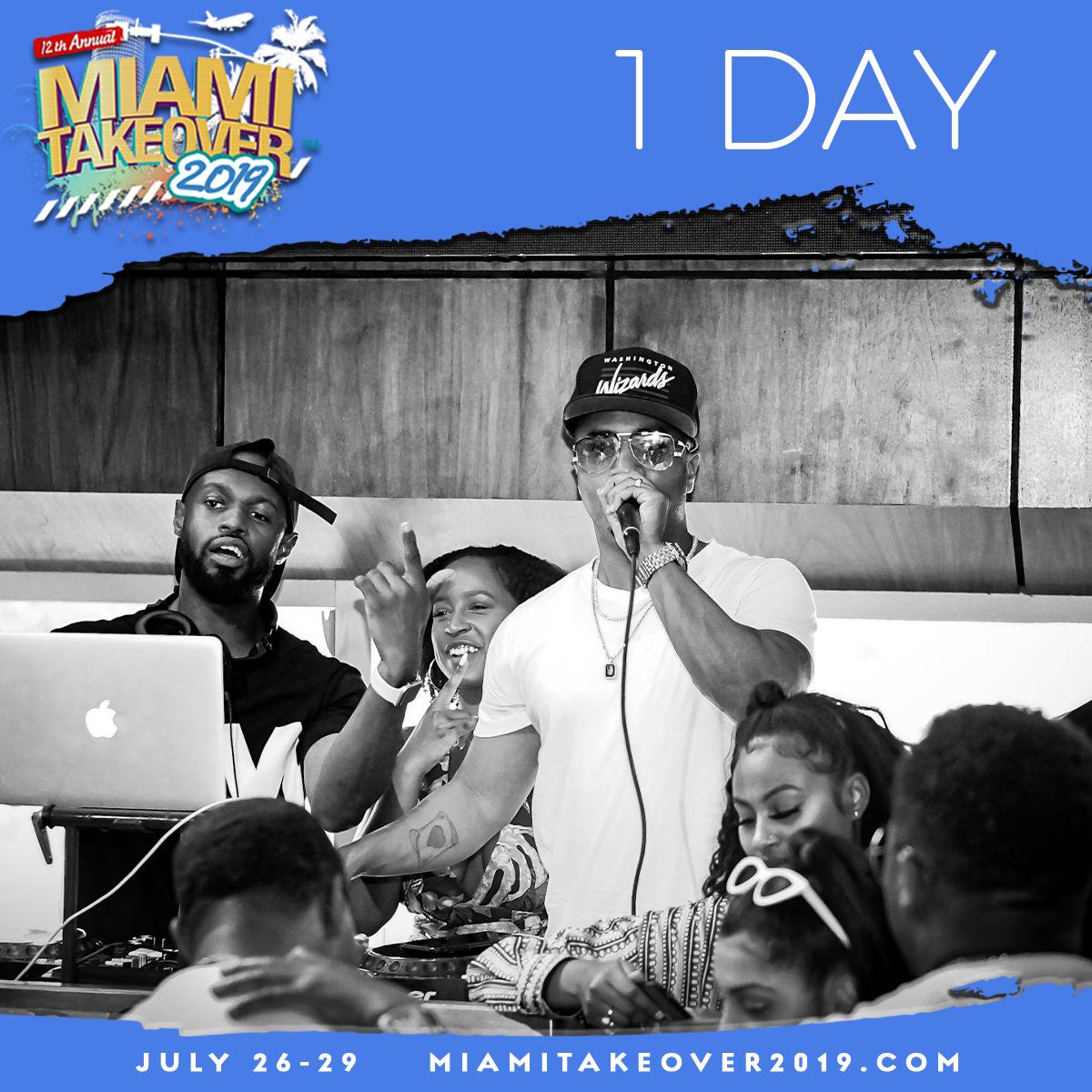 TheMIATakeover's tweet photo. One Day Away....Miami Takeover 2019!! Weekend Line-Up  | Get Party Passes &amp; Tables+Cabanas Now &amp; Save Its simple math, 5 events, 1 package price!!! 
#MTO2019 #poolparty #summer19  #southbeach #miamibeach #miami #summer19 #hotgirlsummer - https://t.co/p5KTVVQx5D https://t.co/NkaHlQOJ4g