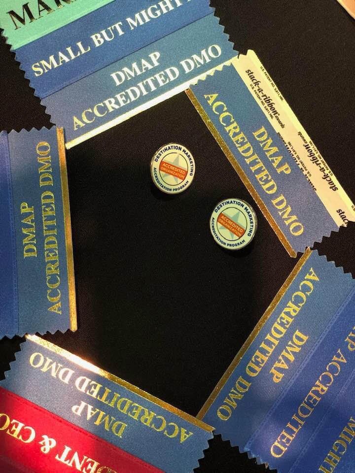 visitsouthbend's tweet photo. ✅ accreditation, complete! 

Our staff was thrilled to be recognized Wednesday as having successfully completed the Destination Marketing Accreditation Program through @destintl. 

#OnlyinTheBend #AC19StLouis https://t.co/z1nR7wvguj