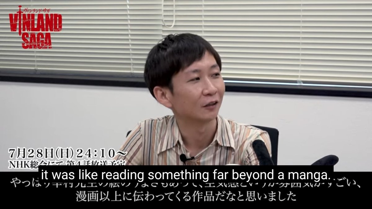 Vinland Saga Wiki Quotes From Recent Interviews With The Anime Staff Members Over At The Twin Engine Yt Channel High Praise For The Manga T Co Goxlesspnc