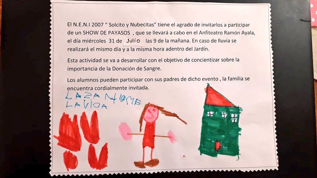 El miércoles 31 de Julio a las 9 hs  en el Anfiteatro Ramón Ayala: "SEGUIMOS CON LA CONCIENTIZACIÓN  SOBRE LA DONACIÓN DE SANGRE"  #Neni2007 ❤ todos invitados! 
#compromisosocial <a href="/RICHMALAN/">RICHARD MALAN</a> @MinistroSalud 
#esfuerzocompartido 
<a href="/udpm_misiones/">UDPM</a> <a href="/ADOMIS_Misiones/">ADOMIS_Misiones</a>