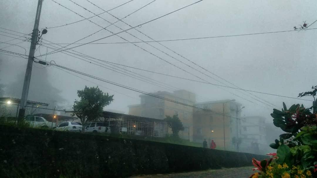 un poquito de frio en San Cristobal