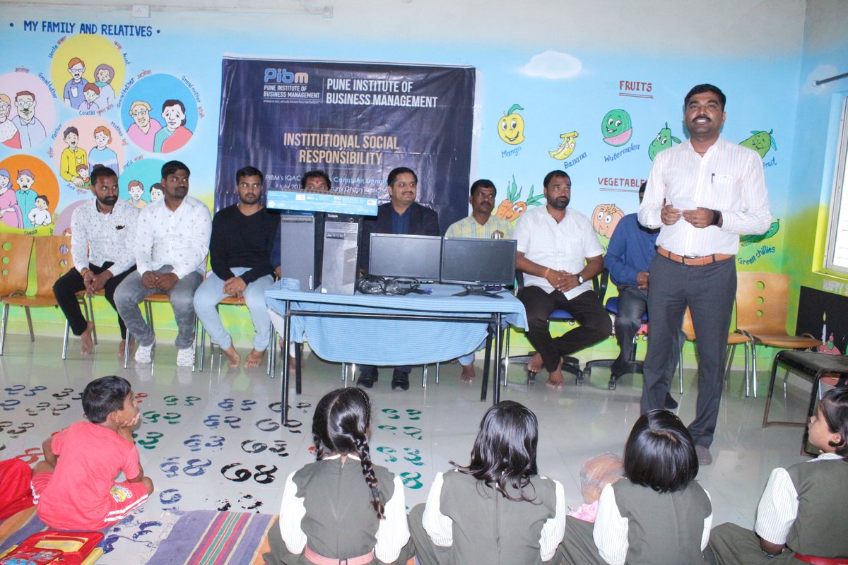 PunePIBM's tweet image. With yet another CSR initiative towards making Education easier to access, PIBM visited Z P Primary School Angrewadi, Bhukum, on 24th July, 2019.

#CSRActivity #ComputerDonation #PIBM #PunePIBM