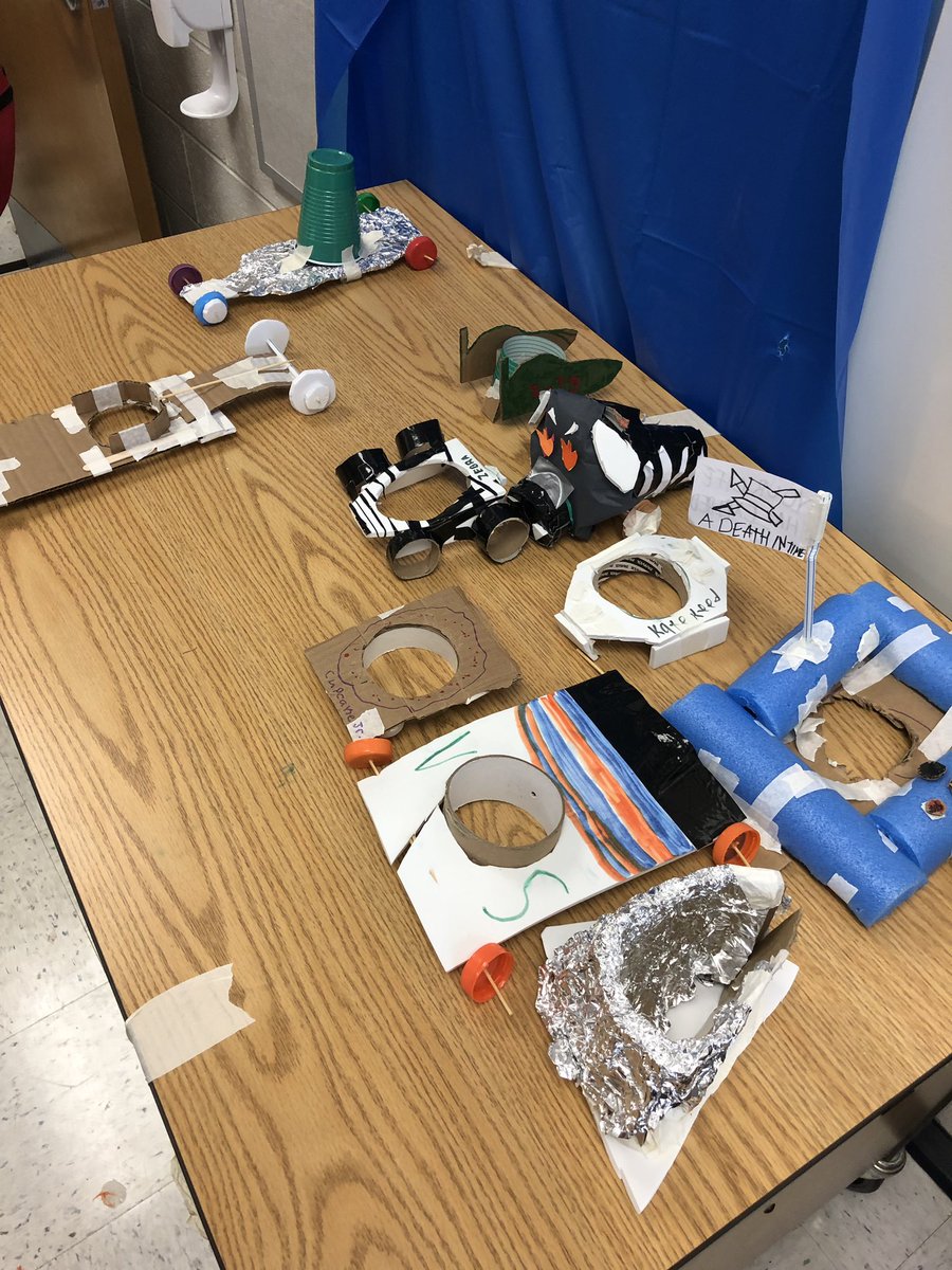 TDonaldson_PNB's tweet photo. Our Mario Karts are ready to test out the tracks at our parent expo tomorrow! #stemmerday #libeagles19 https://t.co/gCNdKHP8P3