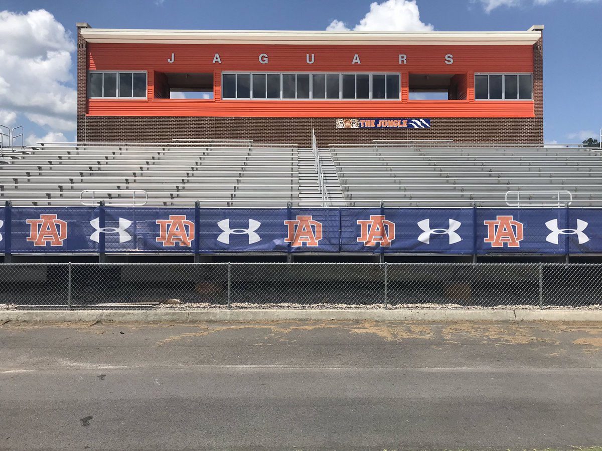 Athens Athletics (@athensjags) on Twitter photo New <a href="/UnderArmour/">Under Armour</a> branding at Jag Stadium. <a href="/ADN_BlueCrew/">ADN Blue Crew</a> can’t wait to see you behind these for Friday Night Lights! #WeWill #ADN #WeAreAthensDrive New <a href="/UnderArmour/">Under Armour</a> branding at Jag Stadium. <a href="/ADN_BlueCrew/">ADN Blue Crew</a> can’t wait to see you behind these for Friday Night Lights! #WeWill #ADN #WeAreAthensDrive