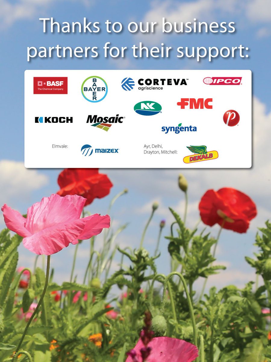 Earlier this month, we held our annual Bringing You What's Next In Your Field Grower Days (maybe we saw you there?!).We wanted to take a moment to thank all of our sponsors and presenters who took time to present their agronomic information in an exciting and dynamic way! #BYWN19