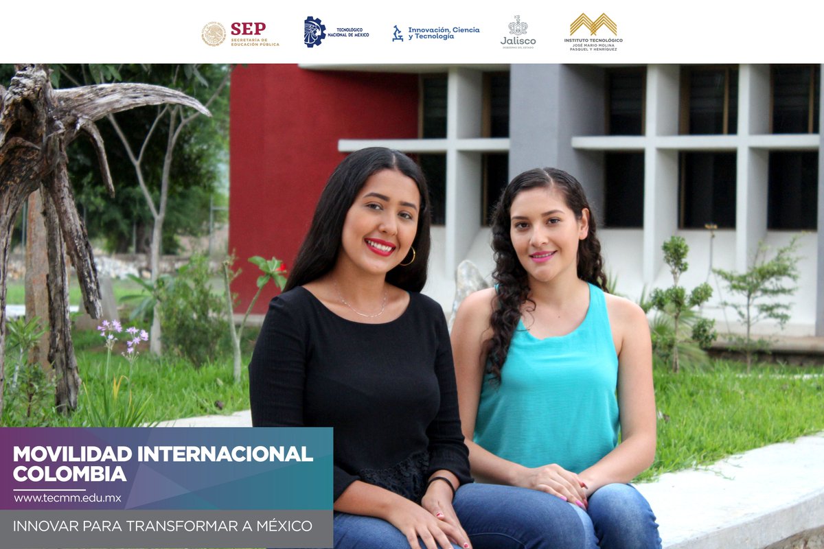 OficialTecSJ's tweet image. #TecMM felicita las alumnas Kenia Yoselin Madera Mejia y Maritza Yarely López Barrgán de TecMM Campus La Huerta. Quienes estudiarán un semestre de Licenciatura en Adminsitración en la  UDI, de Bucaramanga Colombia.

¡Les deseamos mucha suerte!
#OrgulloTecNM #OrgulloTecMM