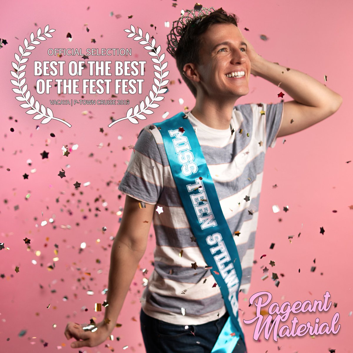Proud to announce that we’re taking Pageant Material to the open sea! The film is an official selection of “Best of the Best of the Fest” Fest as a part of Vacaya’s all-LGBT+ inaugural cruise from New York to P-Town between August 11th-18th. See you there!