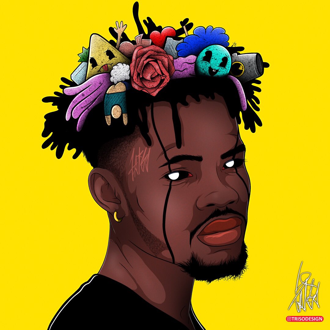 artursonosko's tweet photo. Custom artwork with doodles on his mind @fameye_music 🙏🏽🔥
•
Does Twitter community support Digital artists? 
#artistsupport #art #dailyart #trisodesign #design #doodles #doodleart #digitalart https://t.co/Lp0VM6B8Y5