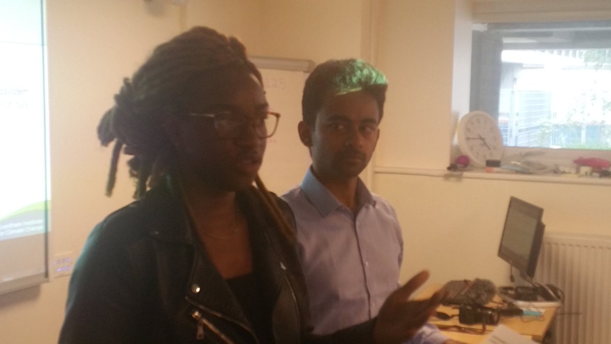DrDavidWheeler1's tweet photo. While London has its hottest ever July day our brilliant #ASImasterclass students are led by Dr Mark Workman @imperialcollege learning how to assess & pitch #carbonsequestration technologies @asi_canada @IC_CEP @Grantham_IC @studentenergy SDGs https://t.co/GUi2TwT1Za https://t.co/cYvcE5kn95