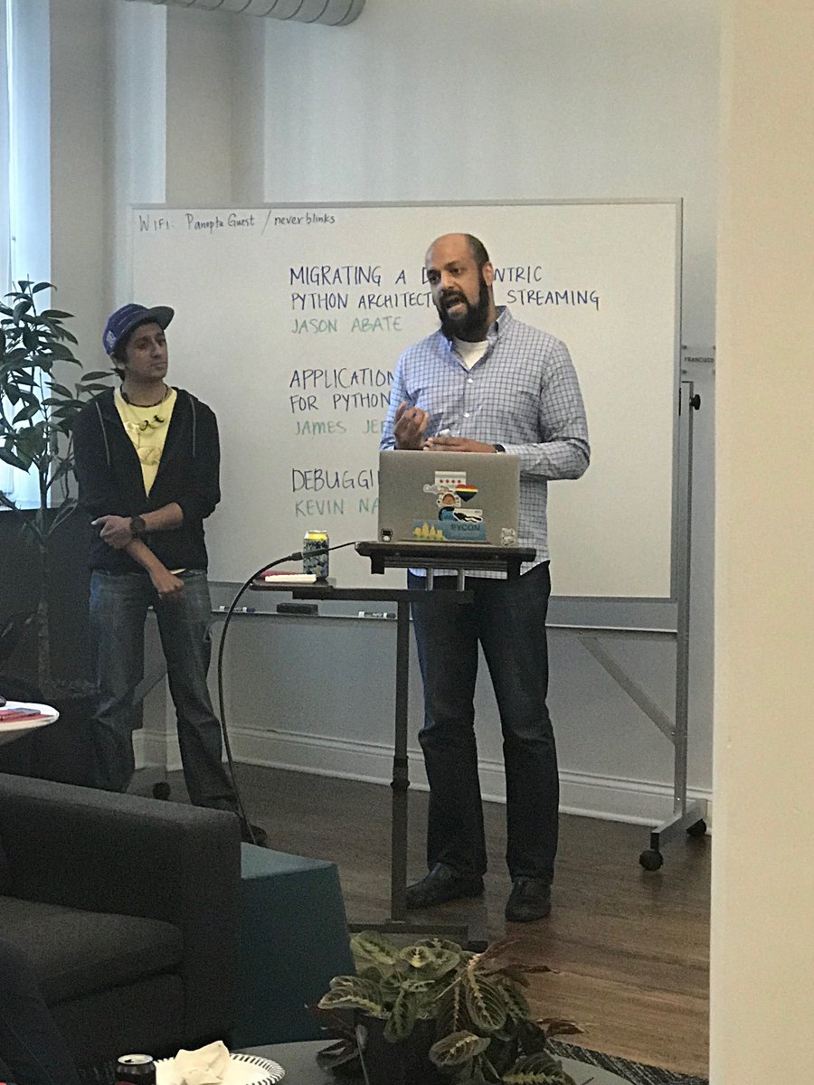 panopta's tweet image. We had a really fun night here in the office hosting @ChicagoPython! Thank you to everyone who attended, and of course thank you to each of the speakers from last night, including Panopta's own @jasonabate. #ChiPy #WebDevOps #InfoSec